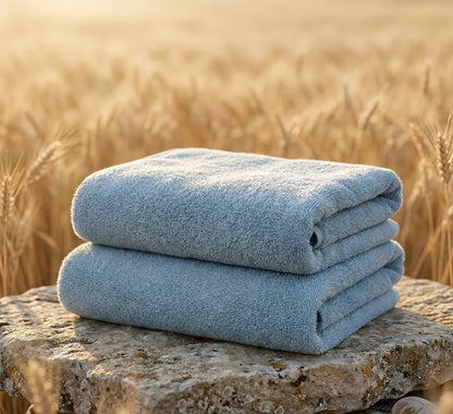 Stylla Ultra-Soft Hand & Tea Towel Set (2-Piece Pack) – 40 cm x 60 cm Super Absorbent & Easy-Dry Towels