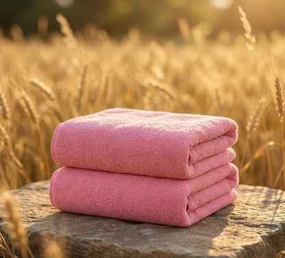 Stylla Ultra-Soft Hand & Tea Towel Set (2-Piece Pack) – 40 cm x 60 cm Super Absorbent & Easy-Dry Towels