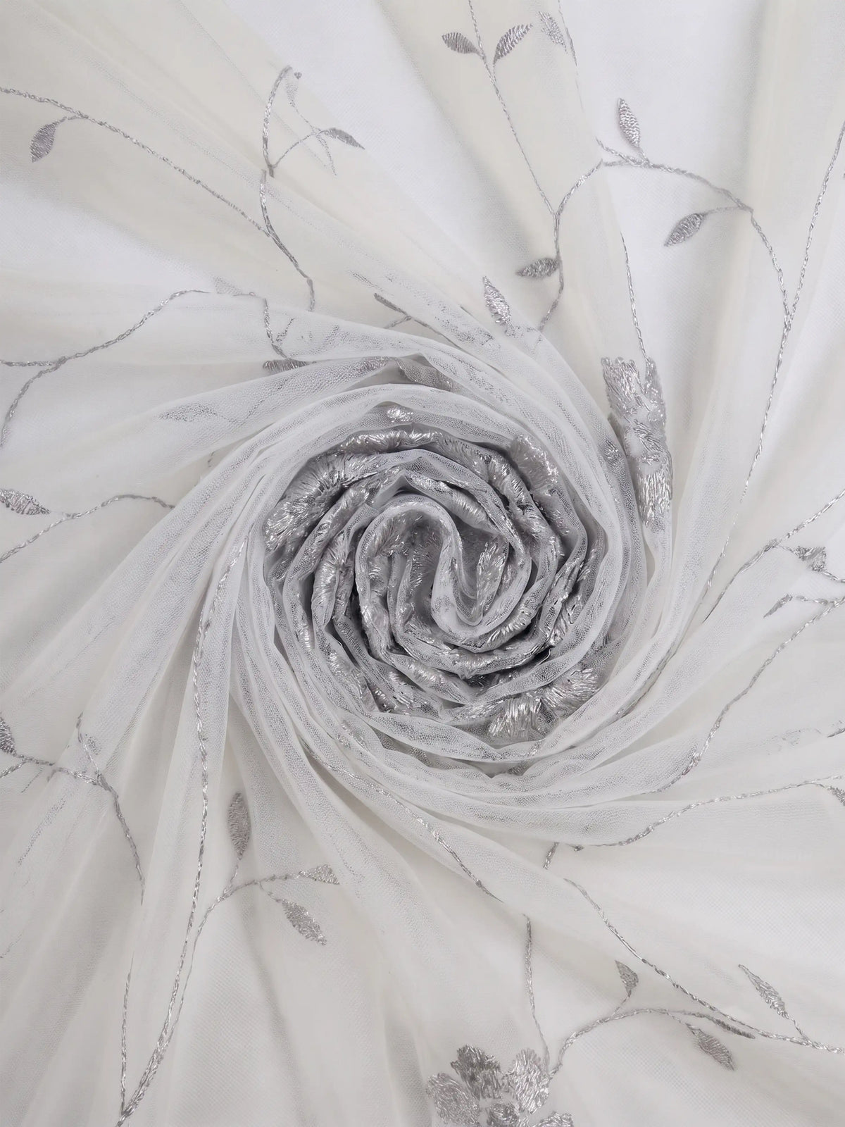 Evabella Light Filtering Floral Sheer Curtains |100% Polyester