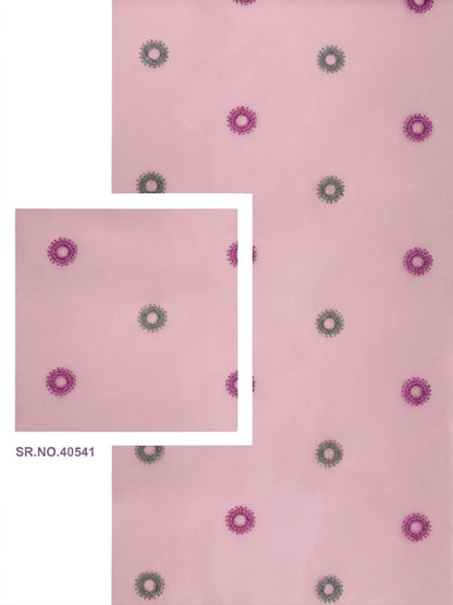 Evabella Elegant Circular Embroidery Sheer Grommet Curtains | 6 colors and 3 lengths