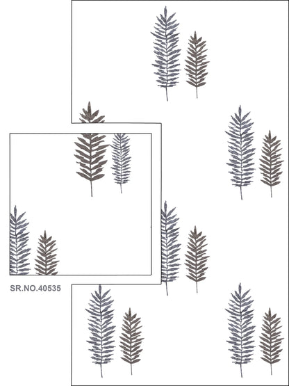 Evabella Embroidered Leaf Sheer Curtains | Light Filtering Window Decor