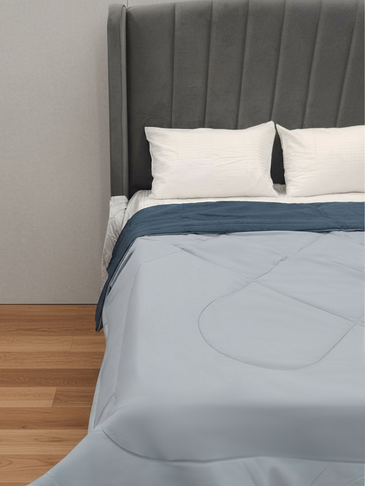 Bellagio Reversible Microfiber Comforter | Beige AC Blanket