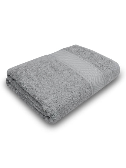 Soft Salmon Cotton Bath Towel – Plush, Quick-Dry & Absorbent