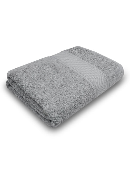 Soft Salmon Cotton Bath Towel – Plush, Quick-Dry & Absorbent