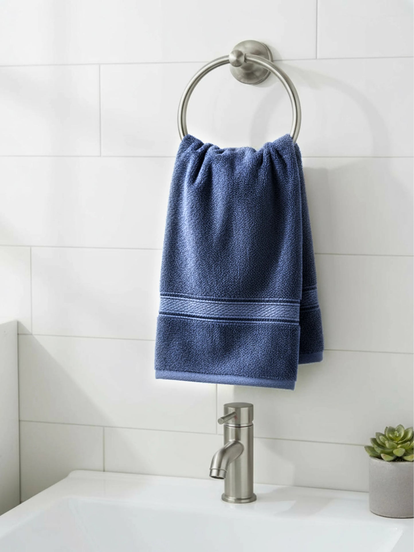 AtoZ Home Decor 100% Cotton Bath Towel | Soft, Quick Dry & Lightweight (40 x 60 CM)