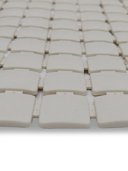 Premium Non-Slip PVC Shower Mat with Drainage (85x35 cm)