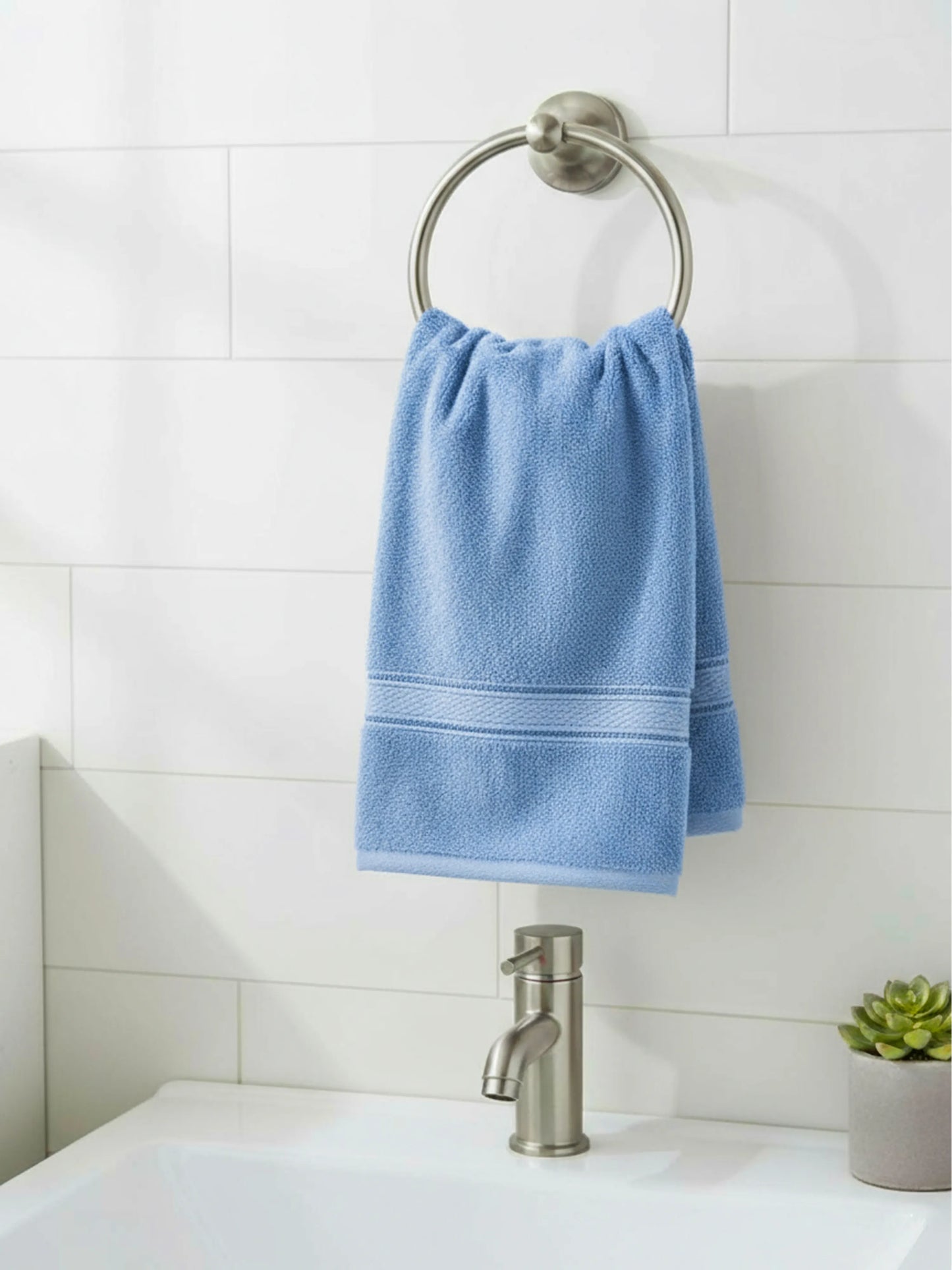 AtoZ Home Decor 100% Cotton Bath Towel | Soft, Quick Dry & Lightweight (40 x 60 CM)
