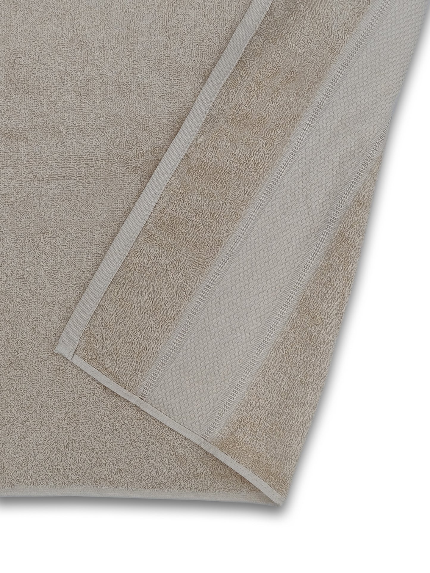 Soft Taupe Cotton Bath Towel – Plush, Absorbent & Quick-Dry Comfort