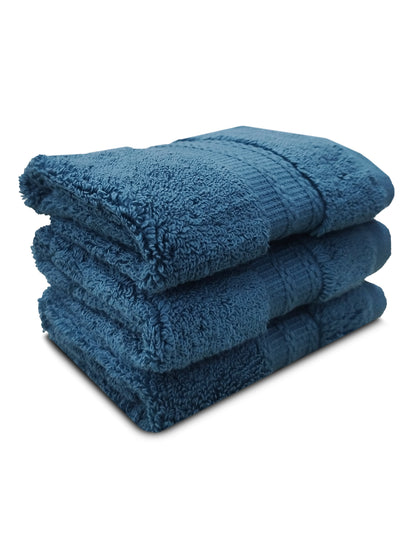 Premium Face Towel | 3 Pcs Set | Super absorbent | 625 GSM Premium Cotton | Antimicrobial