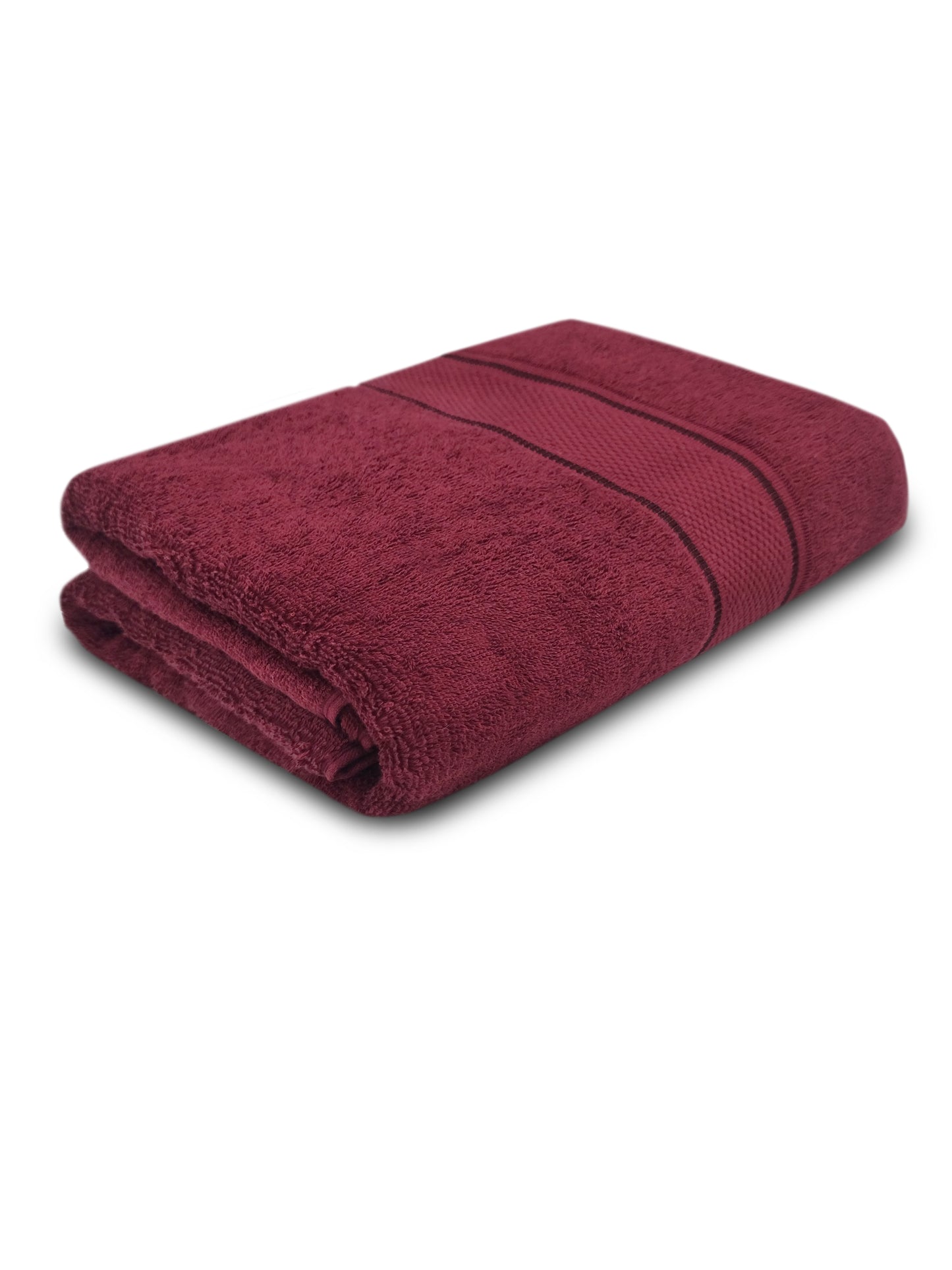 Soft Cabernet Cotton Bath Towel – Rich Colour, Plush & Quick-Dry