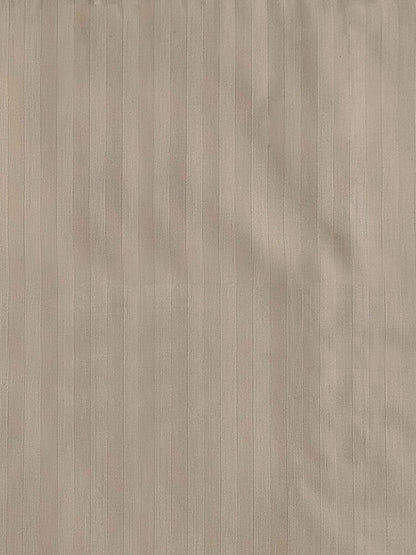 Beige Stripe Satin Pillow Cover Set – Premium Cotton Satin – Set of 2