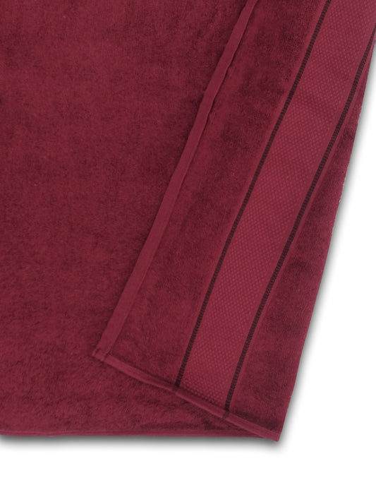 Soft Cabernet Cotton Bath Towel – Rich Colour, Plush & Quick-Dry