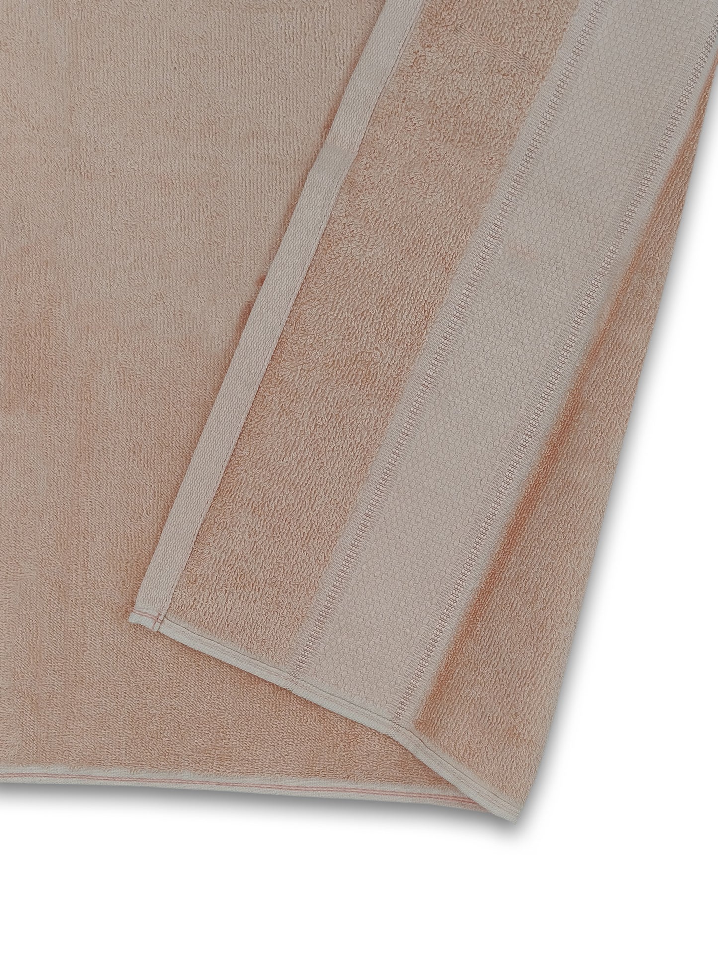 Soft Peach Cotton Bath Towel – Gentle, Plush & Quick-Dry