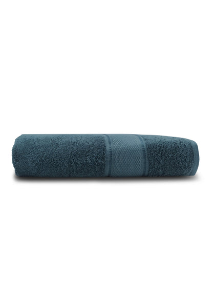 Soft Teal Cotton Bath Towel – Plush, Absorbent & Quick-Dry