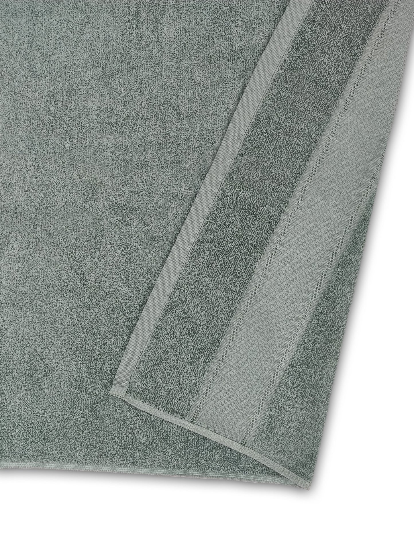 Sage Green Cotton Bath Towel – Soft, Plush, Quick-Dry Comfort