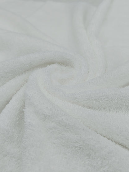 Classic White Cotton Bath Towel – Soft, Plush & Quick-Dry