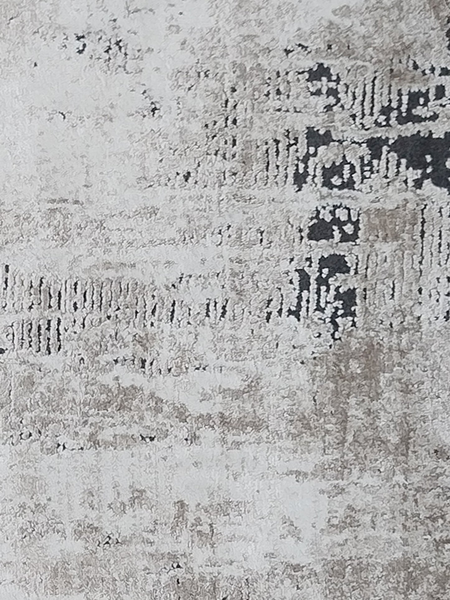 Grey Beige Textured Carpet – Modern Minimalist Soft Rug for Living Spaces