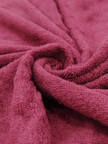 Soft Cabernet Cotton Bath Towel – Rich Colour, Plush & Quick-Dry