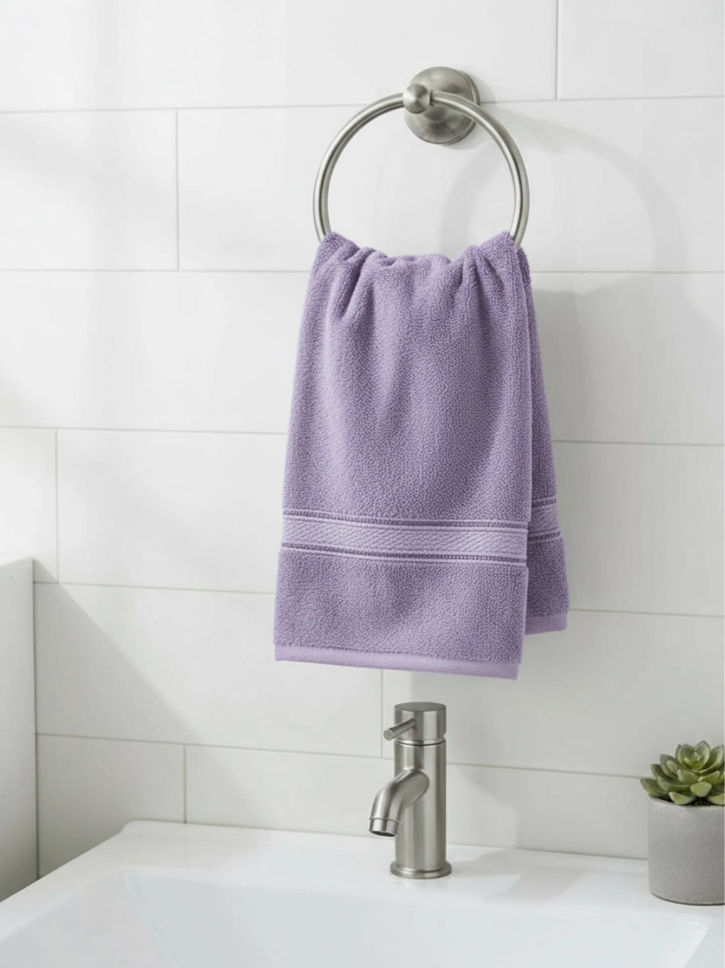 AtoZ Home Decor 100% Cotton Bath Towel | Soft, Quick Dry & Lightweight (40 x 60 CM)