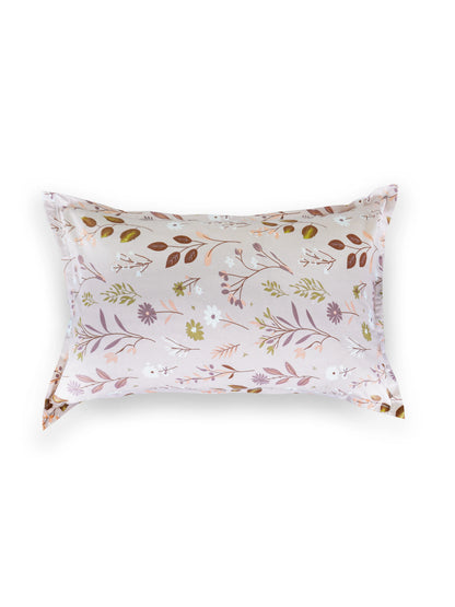 Soft Feel Faint Pink Floral Cotton King Bedsheet Set