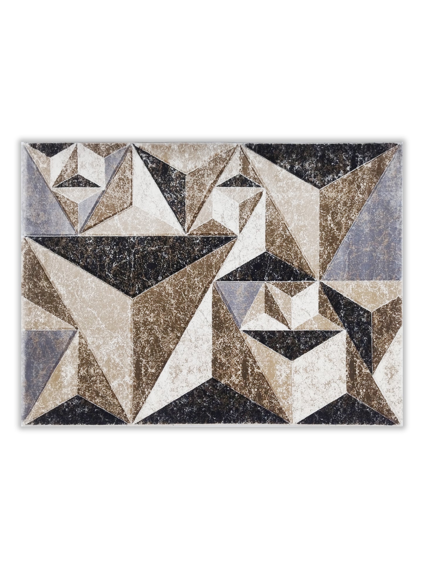 Modern Prism Geometric Carpet – Designer Pattern Rug for Living Room