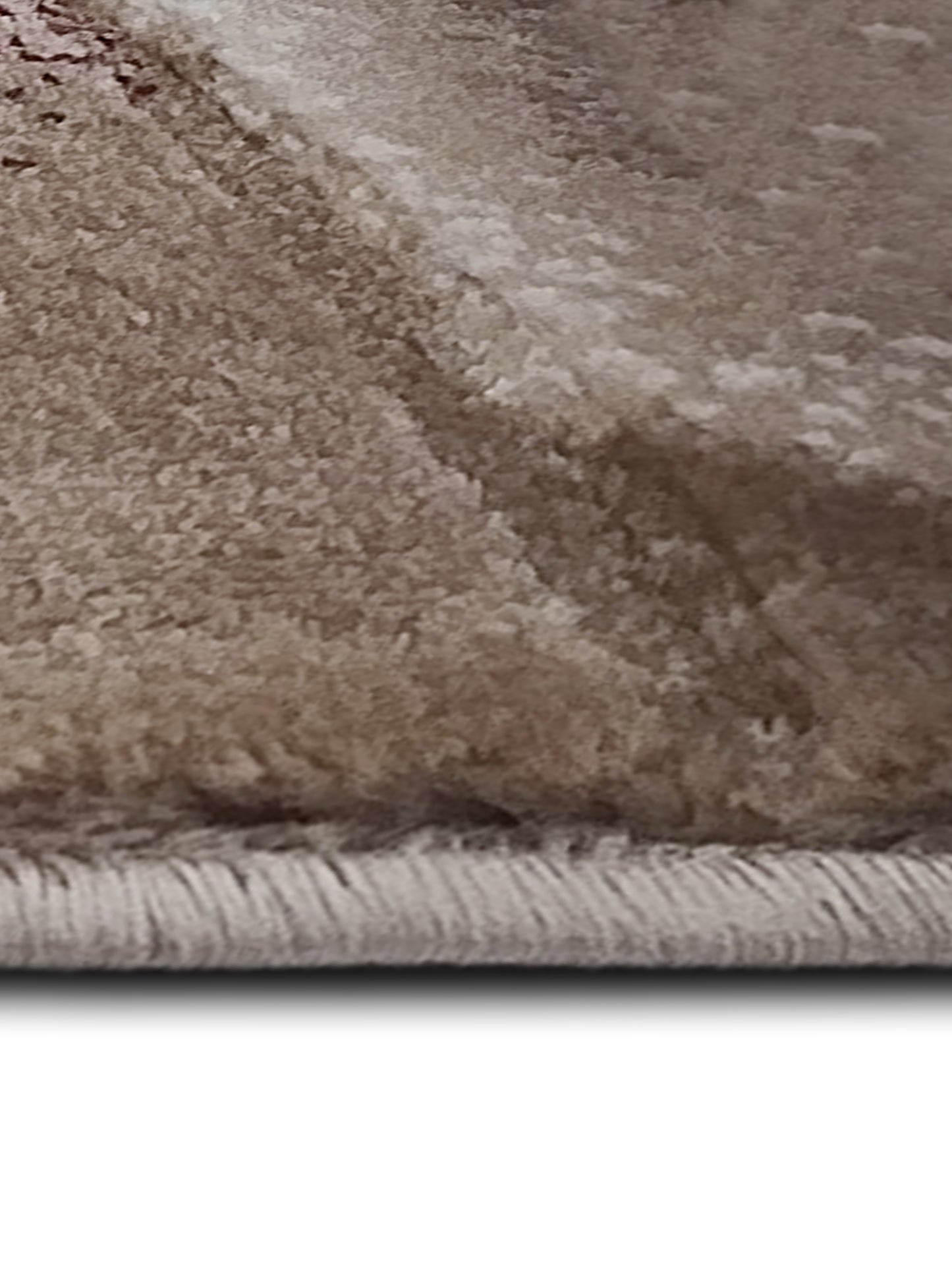 Rust Beige Abstract Carpet – Modern Artistic Rug for Living Room Decor