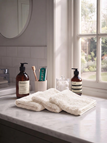 Atoz Home Decor Super Ultrx Zero-Twist Cotton Face Towel Set