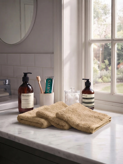 Atoz Home Decor Super Ultrx Zero-Twist Cotton Face Towel Set