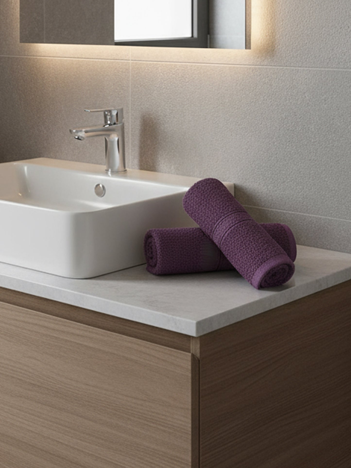 AtoZ Home Decor 100% Cotton Bath Towel | Soft, Quick Dry & Lightweight (40 x 60 CM)