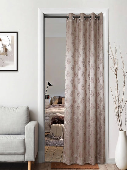 AtoZ Home Decor Fern Embroidered Curtains (Multiple Sizes & Colors)