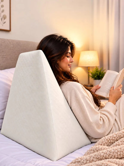 METROPOLIS Harmony Memory Foam Bed Wedge Pillow | Orthopedic 20x20x10"