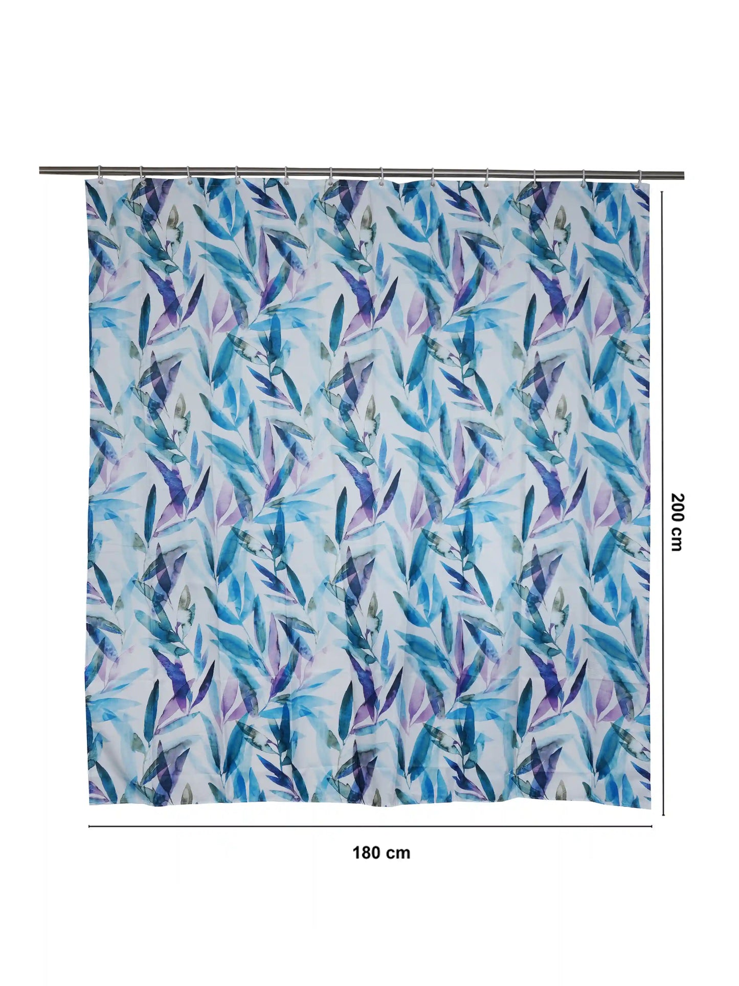 AtoZ Home Decor Waterproof Shower Curtain with Hooks (Multi-Pattern Collection)