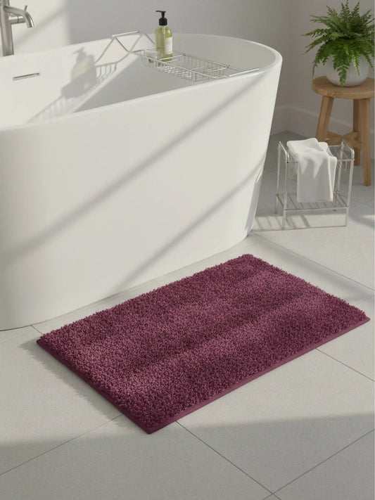 House Of Cotton Luxury Solid Bath Mat | Anti-Skid & Quick-Dry (40 x 60 CM)