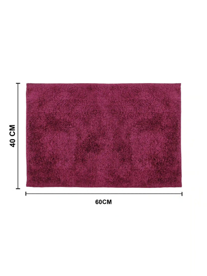 AtoZ Home Decor Luxury Solid Bath Mat | Anti-Skid & Quick-Dry (40 x 60 CM)