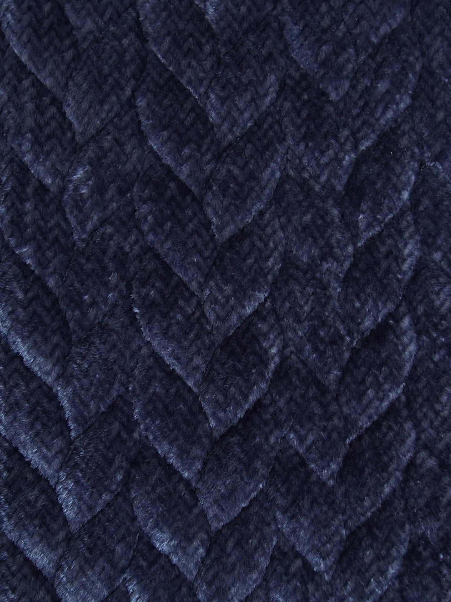 AtoZ Home Decor Luxury Textured Braided Velvet Sofa Cover | Braided Chevron Pattern