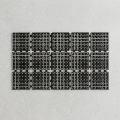 Atoz Home Decor Foldable Anti-Slip Rubber Shower Mat (40 x 66 cm)