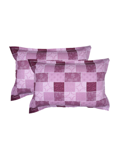Atoz Home Decor Geometric Printed Cotton Pillow Covers (Set of 1 & 2)