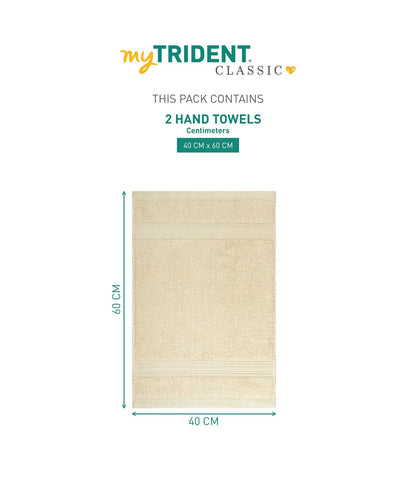 Classic Hand Towel 2 Pcs Set