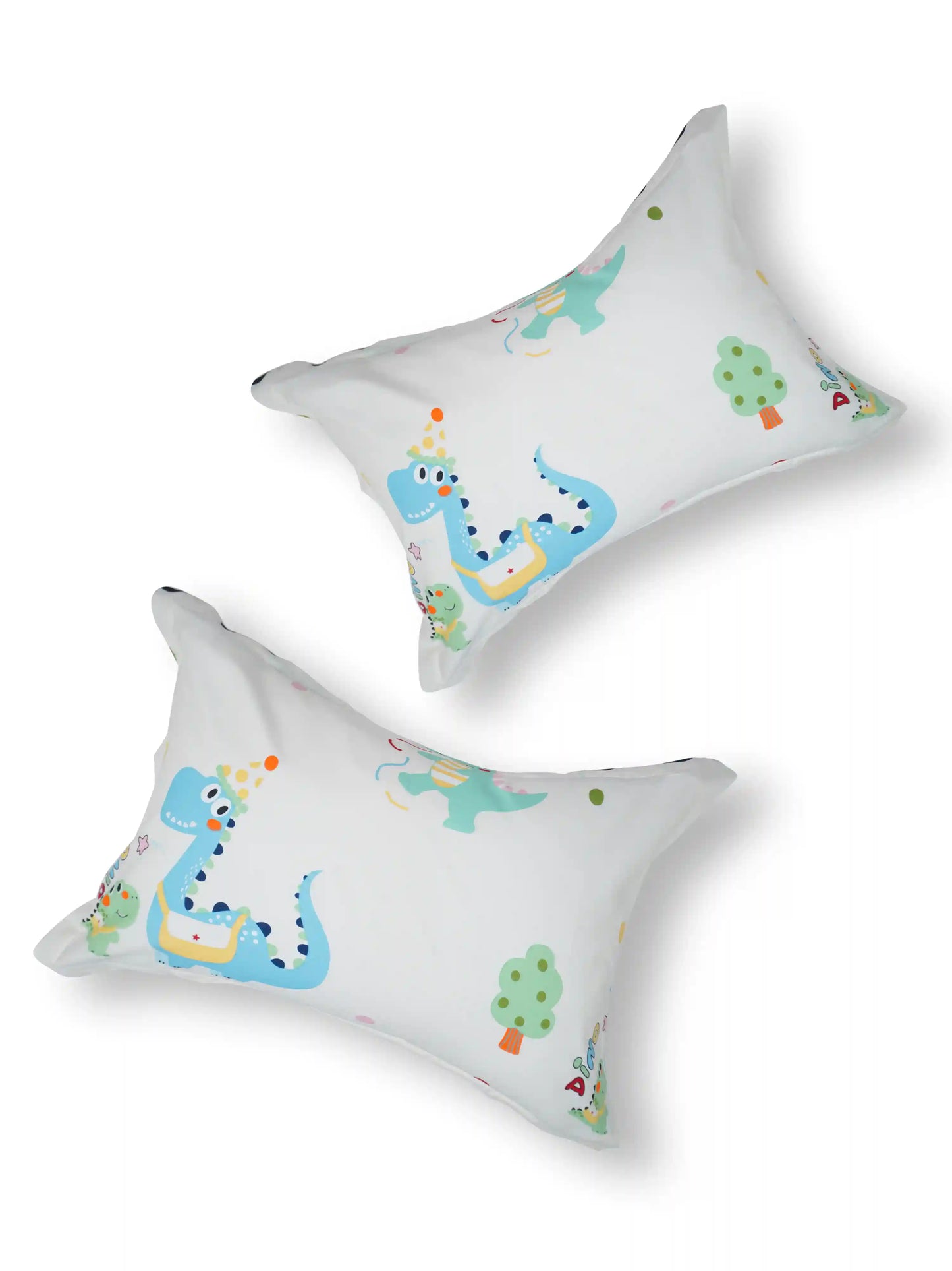 Kids Dinosaur Cotton Single Bedsheet Set