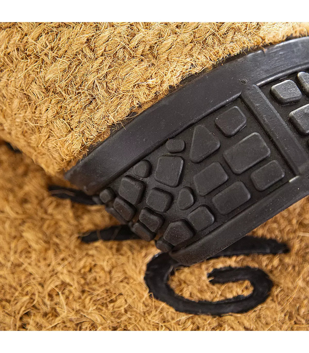 AtoZ Home Decor Coconut Fiber & Rubber Welcome Door Mat
