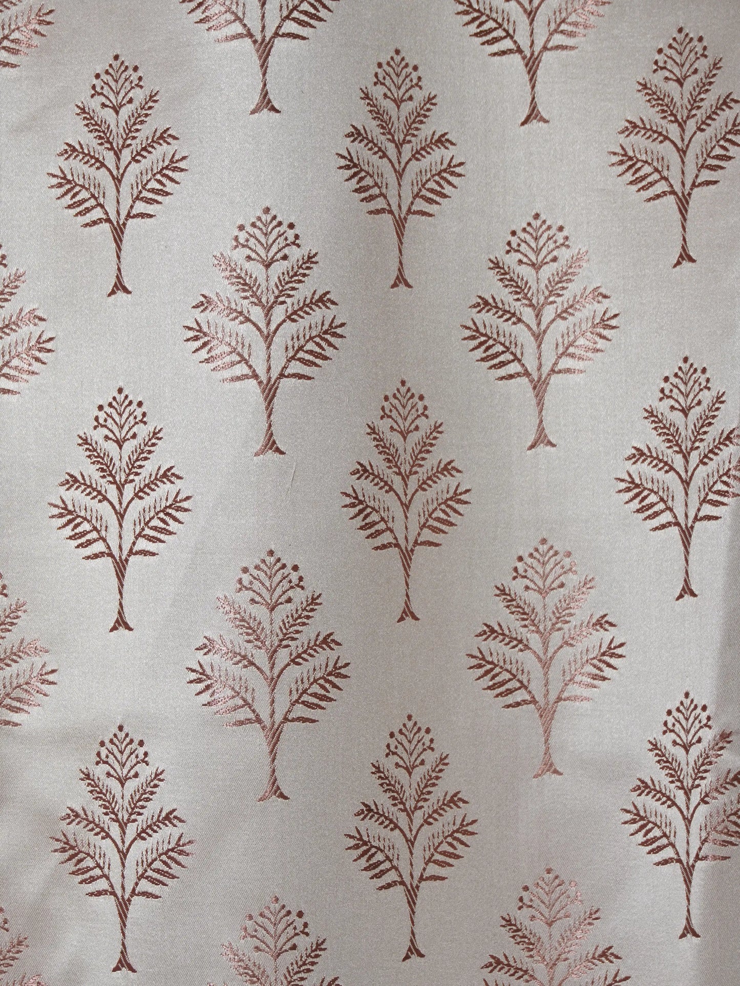 AtoZ Home Decor Fern Embroidered Curtains (Multiple Sizes & Colors)
