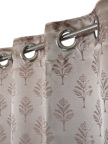 AtoZ Home Decor Fern Embroidered Curtains (Multiple Sizes & Colors)