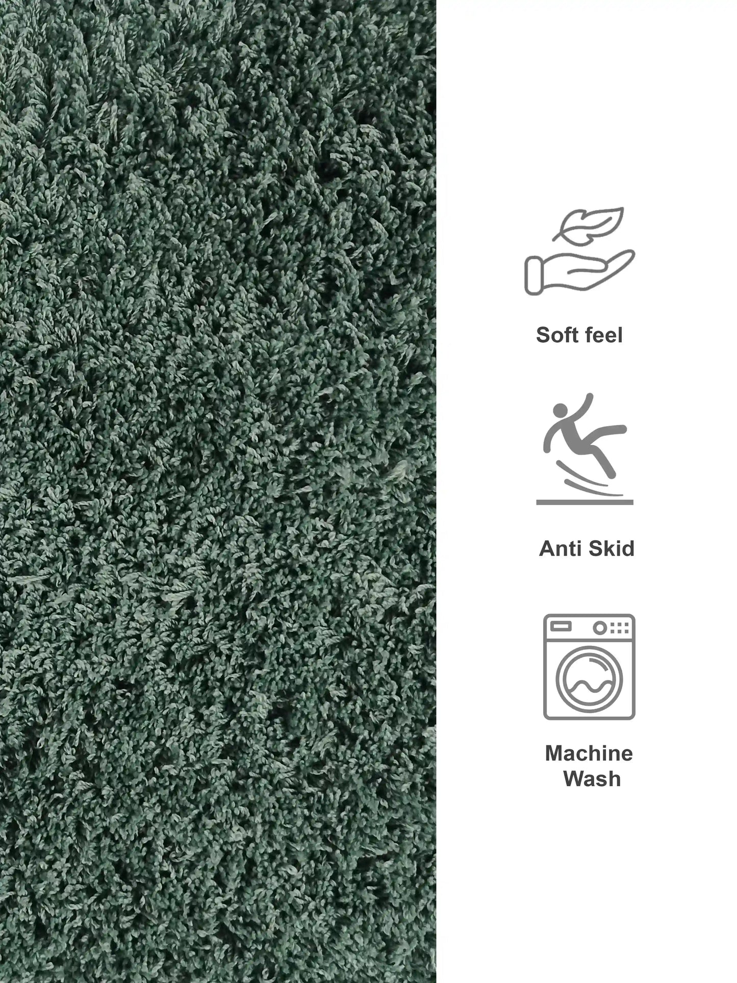 AtoZ Home Decor Anti-Skid Polyester Doormat (33 x 48 CM)