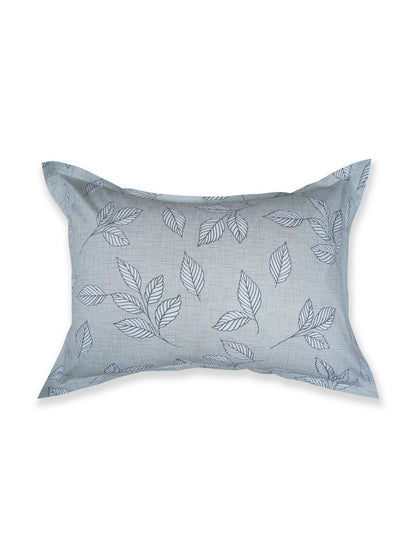 Atoz Home Decor Leaves Printed Cotton Pillow Covers (Set of 1 & 2)