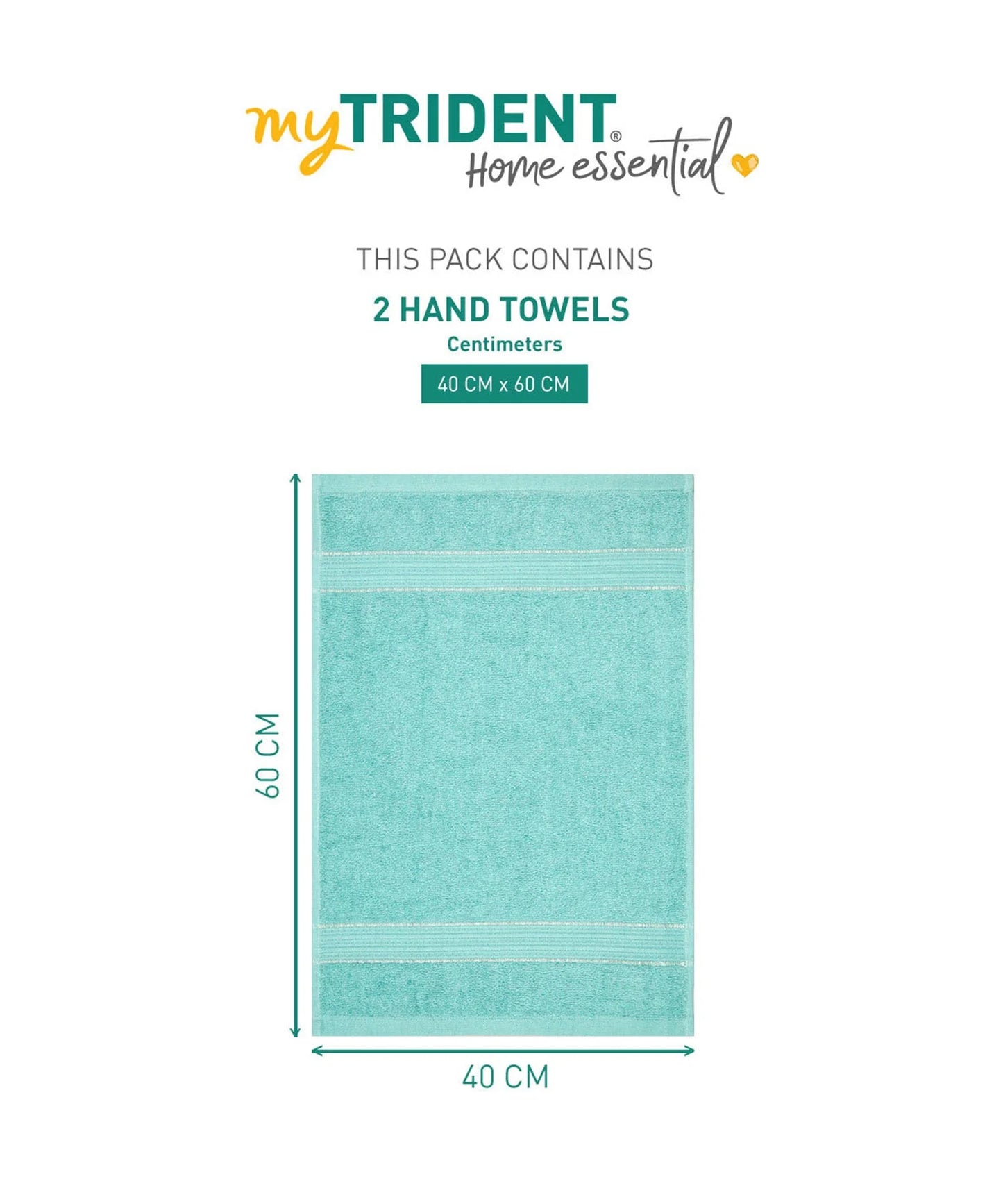Home Essential Hand Towel 2 Pcs