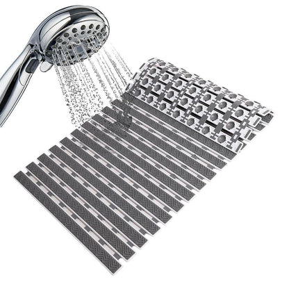 Obsessions Premium Anti-Slip Bath Mat with Suction Cups TPE Eco-Friendly