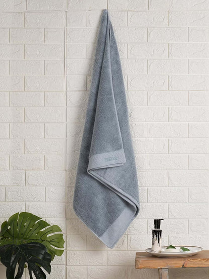 SPACES Luxury Eminence 100% Cotton Bath Towel (670 GSM | 75 cm x 150 cm) – Ultra-Soft & High Density