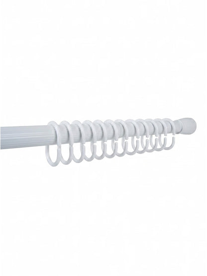 Obsessions Retractable Tension Shower Curtain Rod (4 & 8 Feet)