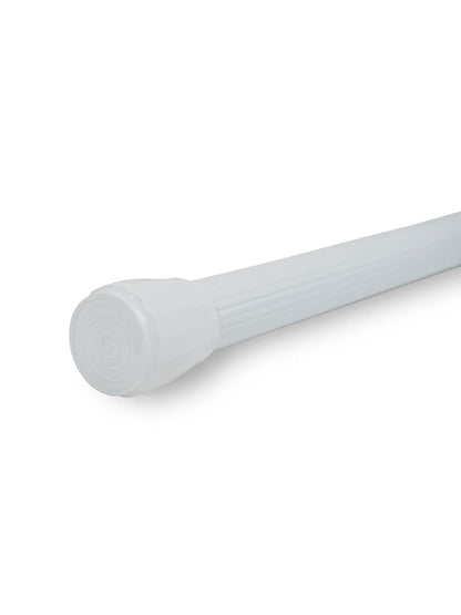 Obsessions Retractable Tension Shower Curtain Rod (4 & 8 Feet)