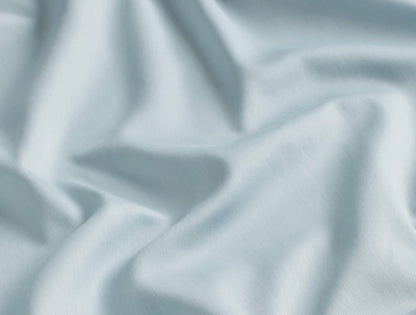 SPACES Aven Solid 100% Cotton 210 TC Large Fitted Bedsheet Set with 2 Pillow Covers (108 x 108 Inches)